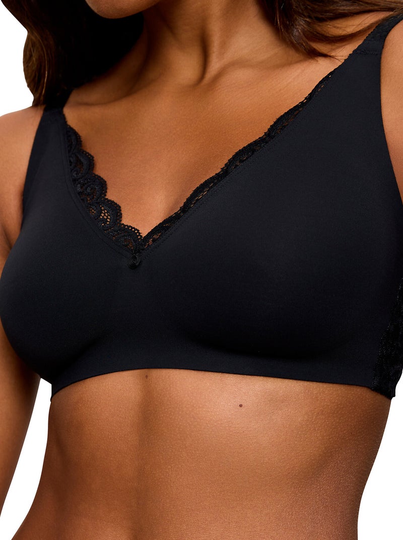 Minimaliseren van beha n01 amourette Zwart - Kiabi
