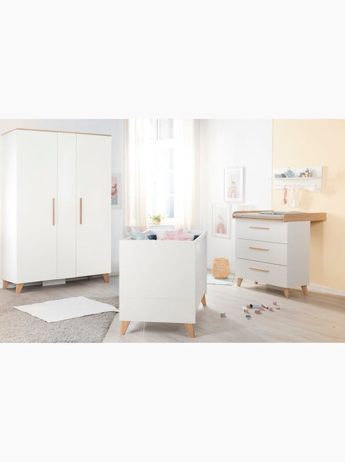Minimalistisch combi-babybed 70 x 140 cm 'leon' roba - Kiabi