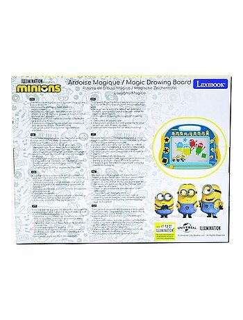 Minions magnetisch meerkleurig tekenbord met accessoires a5 formaat