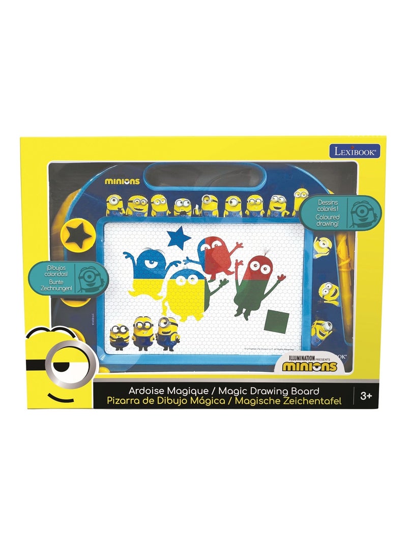 Minions magnetisch meerkleurig tekenbord met accessoires a5 formaat N.v.t. - Kiabi