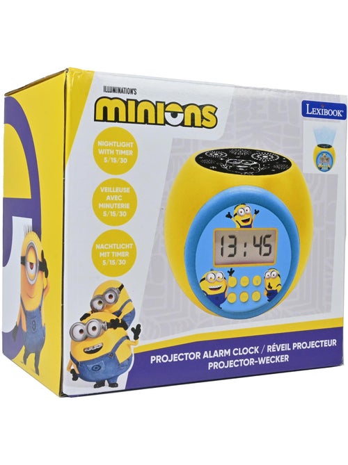 Minions projector wekker met timer - Kiabi Minions projector wekker met timer - Kiabi