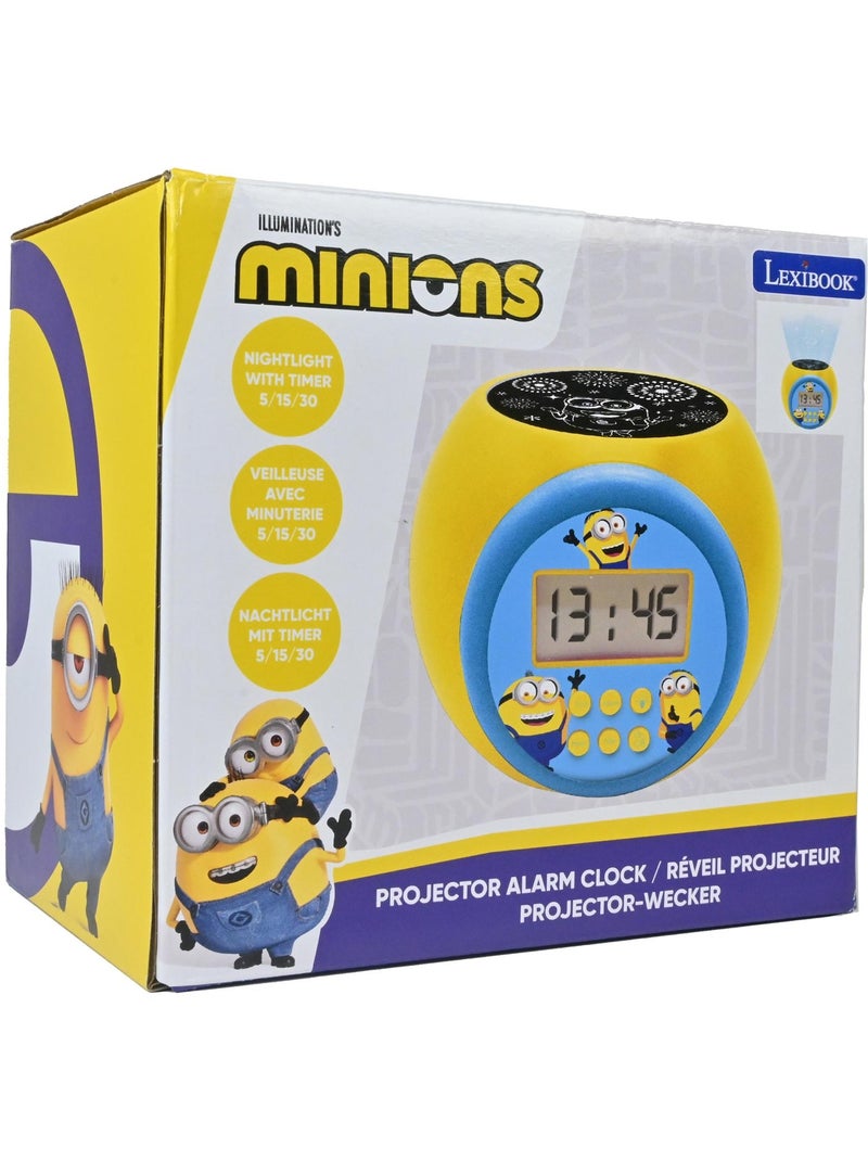 Minions projector wekker met timer Geel - Kiabi