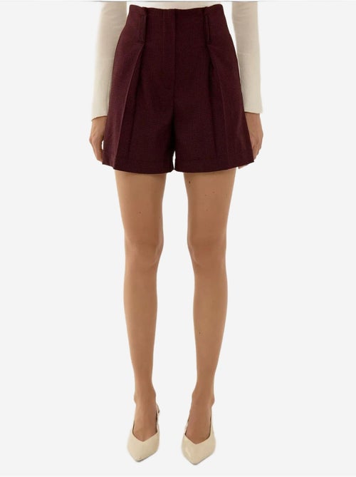 Minishorts met hoge taille hiccup - Kiabi Minishorts met hoge taille hiccup - Kiabi
