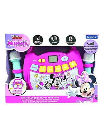 Minnie mouse licht bluetooth luidspreker met microfoons en oplaadbare batterij
