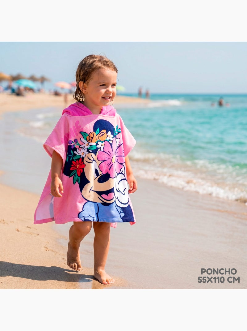Minnie seau de plage avec accessoires sac à dos et poncho N/A - Kiabi