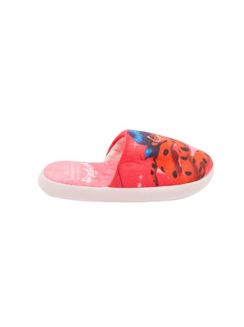 Miraculous - Pantoufles fille à motif Rose fushia - Kiabi