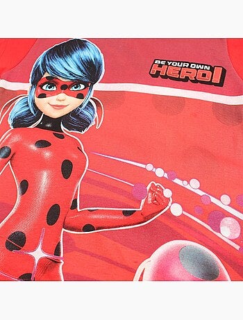 Miraculous - Set T-shirt en short kind bedrukt