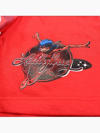 Miraculous - Set T-shirt en short kind bedrukt