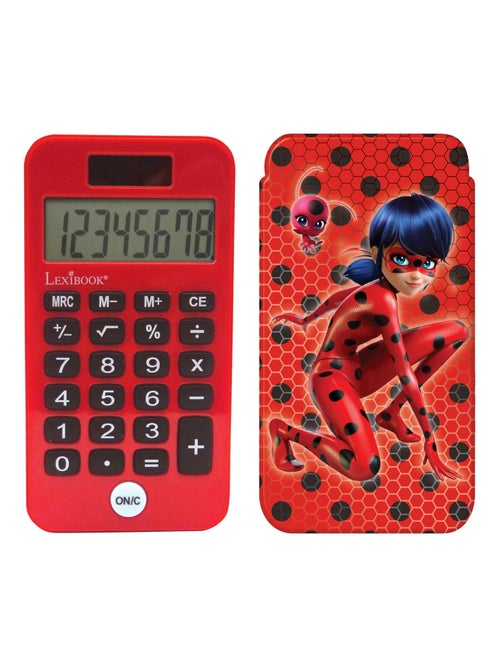 Miraculous 8 digits pocket rekenmachine met bescherming hoes - Kiabi Miraculous 8 digits pocket rekenmachine met bescherming hoes - Kiabi