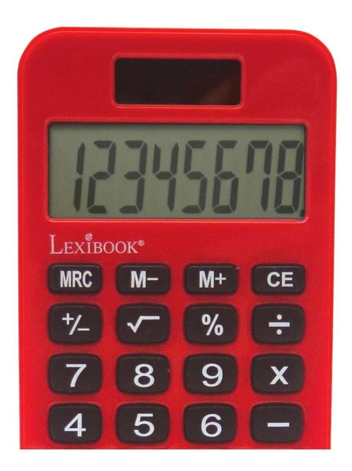 Miraculous 8 digits pocket rekenmachine met bescherming hoes - Kiabi Miraculous 8 digits pocket rekenmachine met bescherming hoes - Kiabi