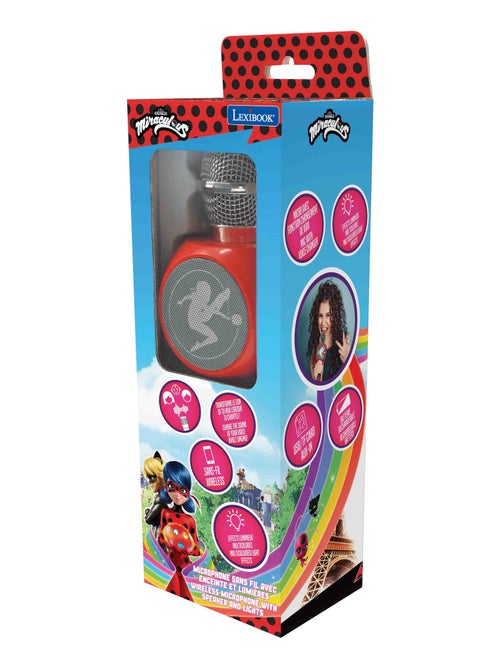 Miraculous bluetooth® karaoke microfoon met luidspreker, verlichting en stemvervormerfunctie - Kiabi Miraculous bluetooth® karaoke microfoon met luidspreker, verlichting en stemvervormerfunctie - Kiabi