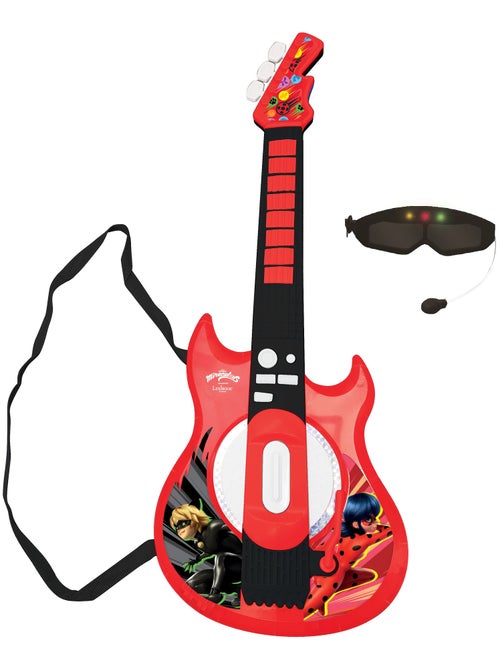 Miraculous electronic lighting gitaar met microfoon in glasses shape - Kiabi Miraculous electronic lighting gitaar met microfoon in glasses shape - Kiabi