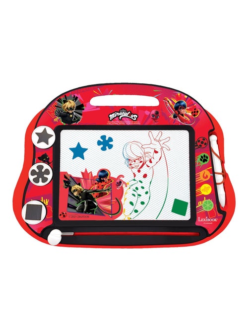 Miraculous magnetisch meerkleurig tekenbord met accessoires a5 formaat - Kiabi Miraculous magnetisch meerkleurig tekenbord met accessoires a5 formaat - Kiabi