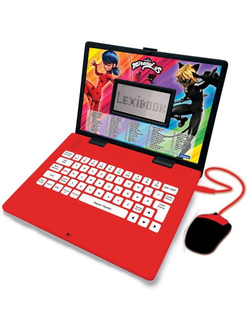 Miraculous tweetalige educatieve laptop met 124 activiteiten in het engels en frans - Kiabi Miraculous tweetalige educatieve laptop met 124 activiteiten in het engels en frans - Kiabi