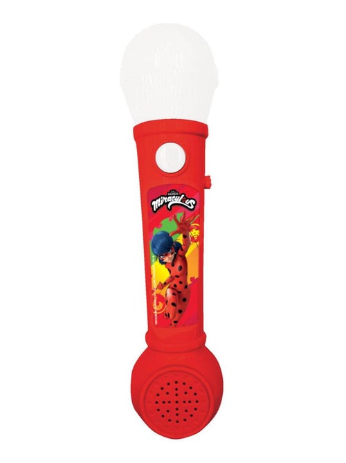 Miraculous verlichtingsmicrofoon met melodieën en geluidseffecten - Kiabi Miraculous verlichtingsmicrofoon met melodieën en geluidseffecten - Kiabi