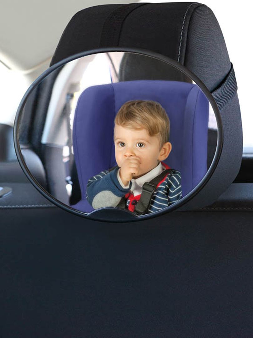 Un miroir pour voir son enfant installé dos à la route - Sécurange