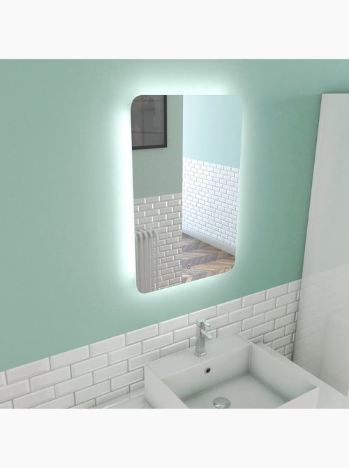 Miroir Led Silver Moon - Kiabi