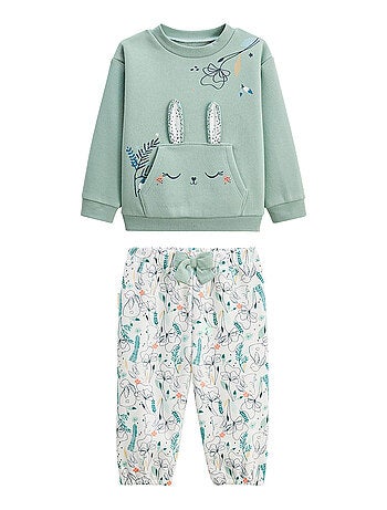 Misscerise fleece sweater en broek set voor kinderen