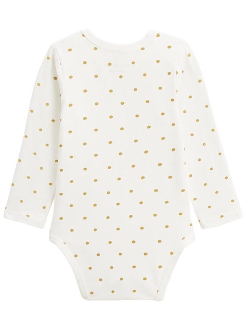 Misty 3-pack babyrompertjes met lange mouwen - Kiabi