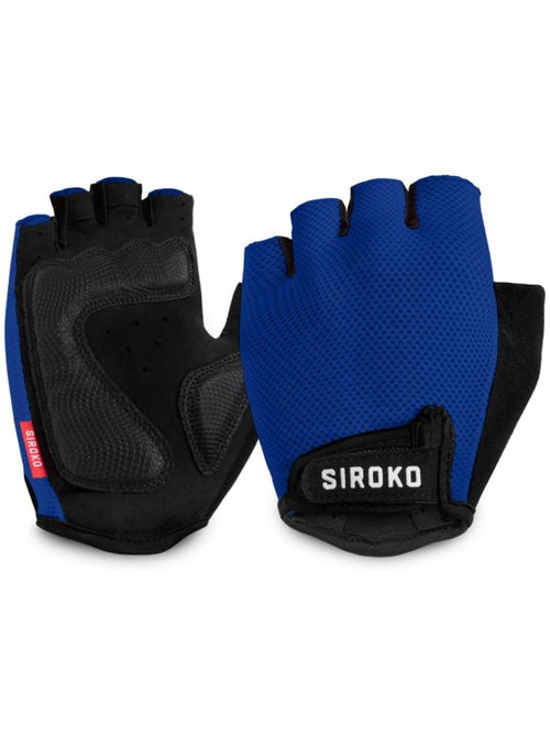 Mitaines de vélo cyclisme homme et femme aero dark - Kiabi