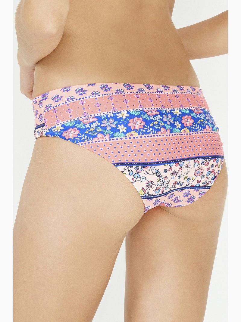 Mixture hipster bikinibroekje penti Blauw Roze - Kiabi