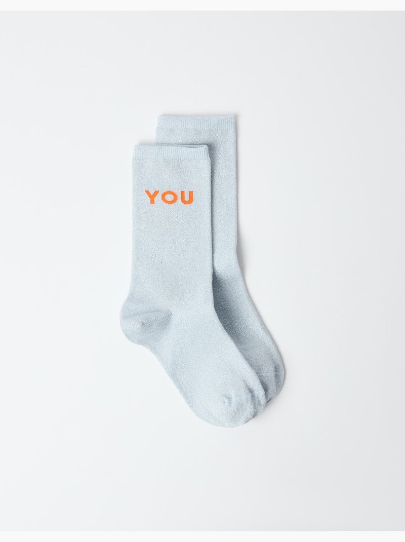 MO 30 ans Chaussettes, MO Fashion Bleu - Kiabi