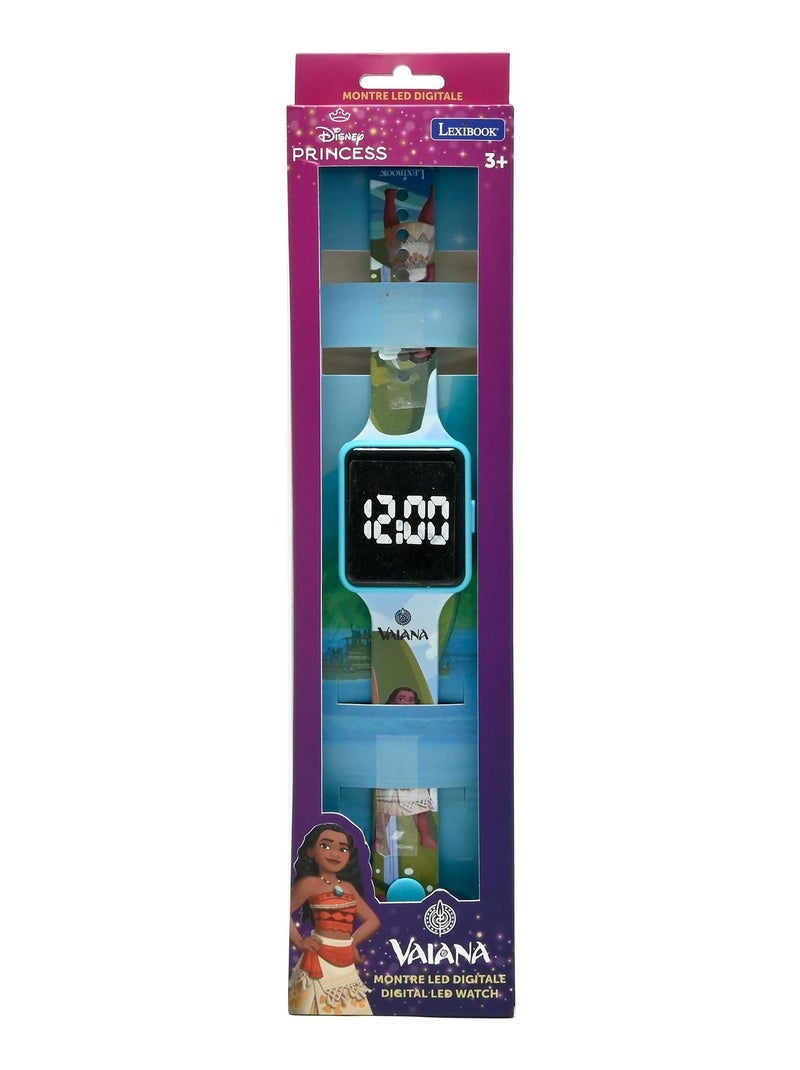 Moana led digitaal horloge Blauw - Kiabi