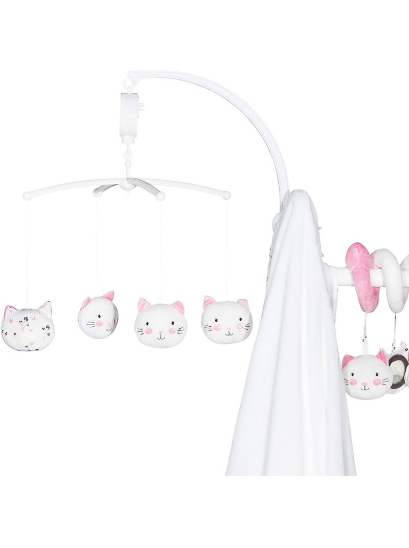 Mobile musical bébé en polyester - babyprice Blanc - Kiabi