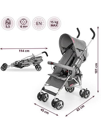 Moby-system barton kinderwagen voor kinderen tot 15 kg