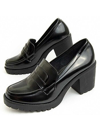 Mocassin à Talon Matériel Synthétique Montevita