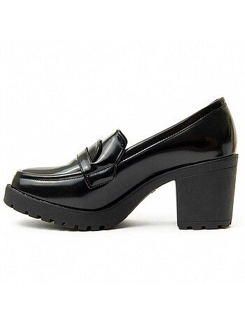 Mocassin à Talon Matériel Synthétique Montevita