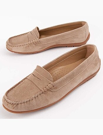 Mocassin Cuir Naturel Purapiel