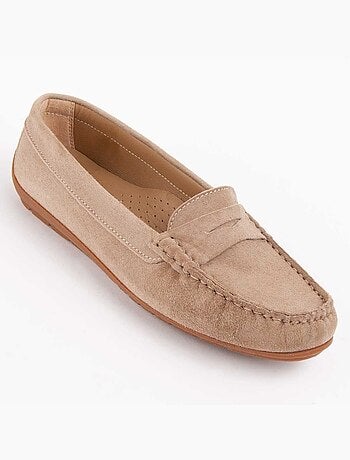 Mocassin Cuir Naturel Purapiel