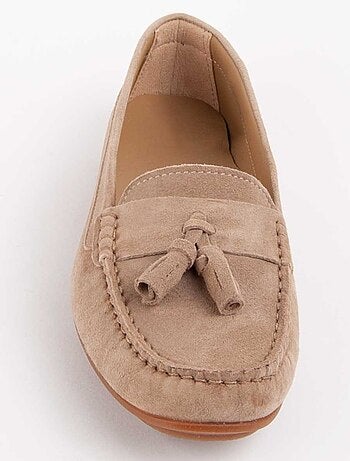Mocassin Cuir Naturel Purapiel