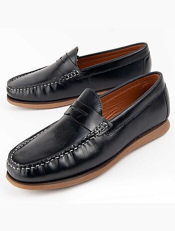 Mocassin Cuir Naturel Purapiel
