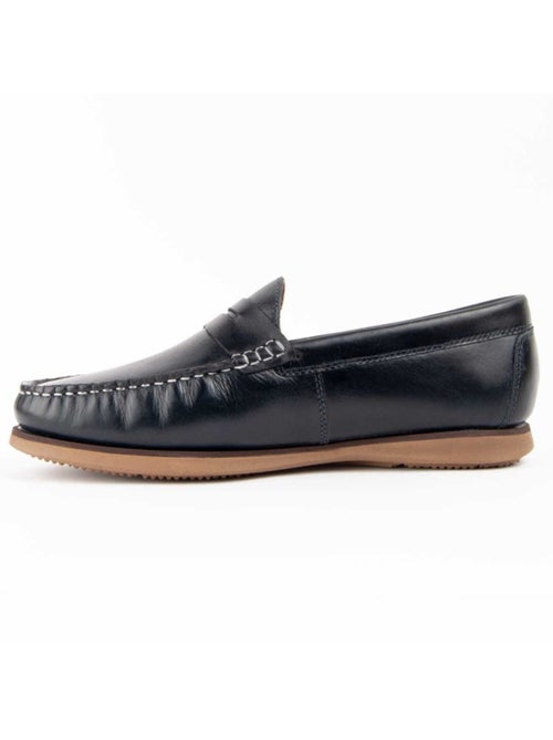 Mocassin Cuir Naturel Purapiel - Kiabi Mocassin Cuir Naturel Purapiel - Kiabi