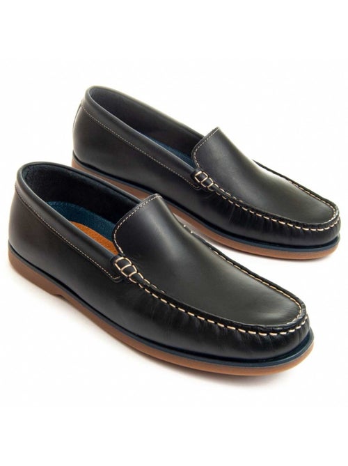 Mocassin Cuir Naturel Purapiel - Kiabi Mocassin Cuir Naturel Purapiel - Kiabi