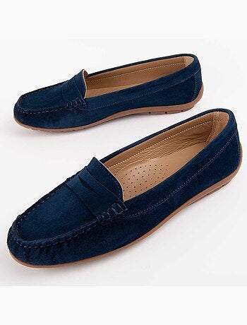 Mocassin Cuir Naturel Purapiel