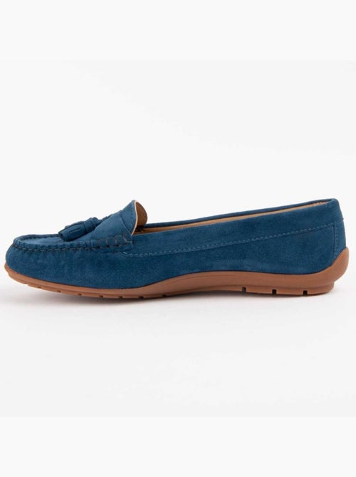 Mocassin Cuir Naturel Purapiel - Kiabi Mocassin Cuir Naturel Purapiel - Kiabi