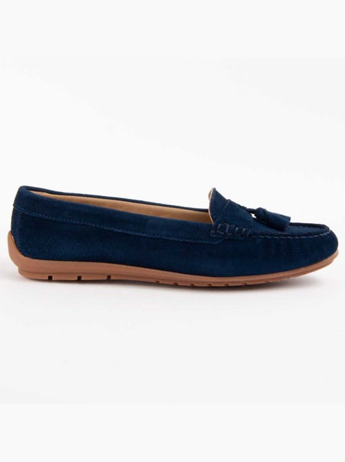 Mocassin Cuir Naturel Purapiel - Kiabi Mocassin Cuir Naturel Purapiel - Kiabi