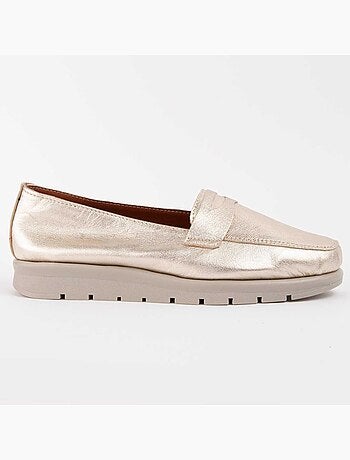 Mocassin Cuir Naturel Purapiel