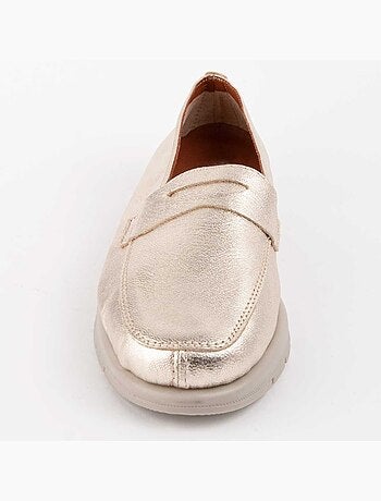 Mocassin Cuir Naturel Purapiel