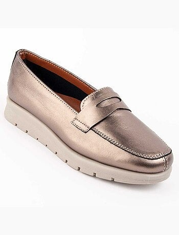 Mocassin Cuir Naturel Purapiel