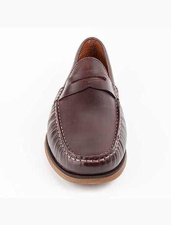 Mocassin Cuir Naturel Purapiel