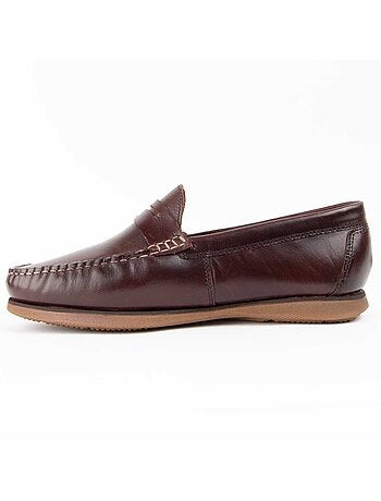 Mocassin Cuir Naturel Purapiel
