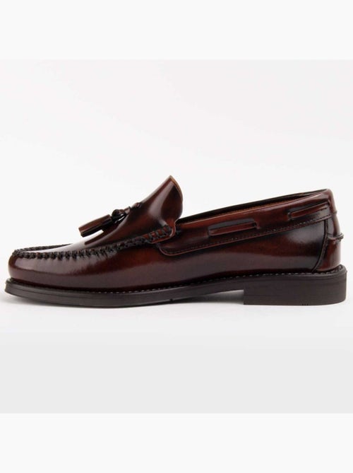 Mocassin Cuir Naturel Purapiel - Kiabi Mocassin Cuir Naturel Purapiel - Kiabi