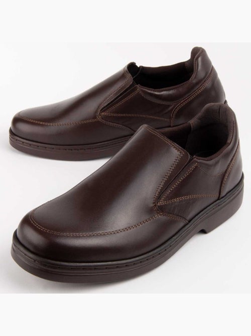 Mocassin Cuir Naturel Purapiel - Kiabi Mocassin Cuir Naturel Purapiel - Kiabi