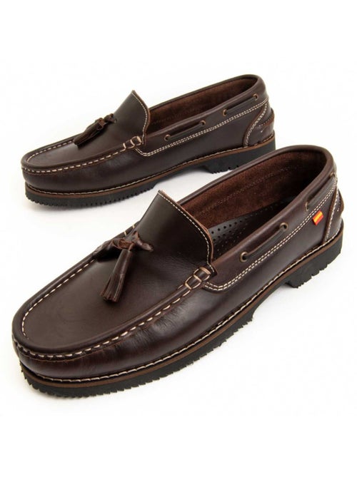Mocassin Cuir Naturel Purapiel - Kiabi Mocassin Cuir Naturel Purapiel - Kiabi