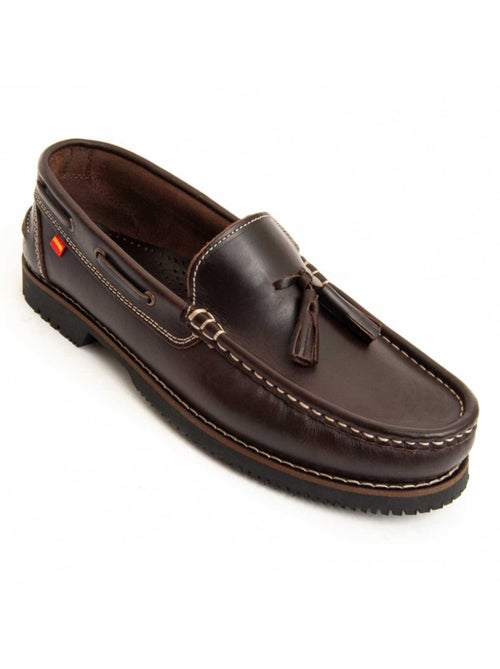 Mocassin Cuir Naturel Purapiel - Kiabi Mocassin Cuir Naturel Purapiel - Kiabi