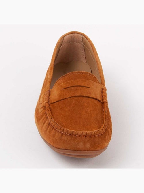 Mocassin Cuir Naturel Purapiel - Kiabi Mocassin Cuir Naturel Purapiel - Kiabi